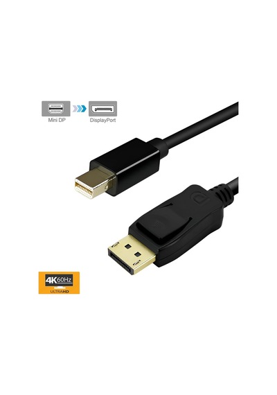 A4315 Mini Displayport To Displayport 1.5 M 4k Çevirici Dönüştürücü Adaptör Kablosu/laptop, Pc, Standart