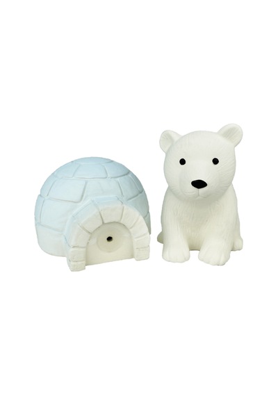 Happy Pet Polar Pals Sesli Kutup Ayısı Köpek Oyuncağı 2 Parça