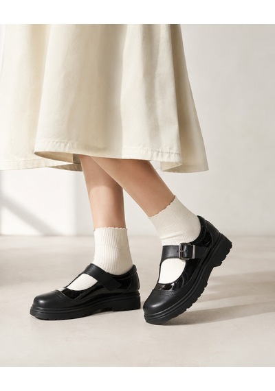 Rks Shoes Kız Çocuk Siyah Günlük Ayakkabı Model 2