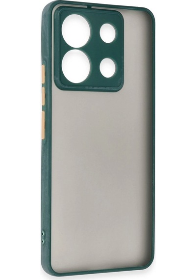Newface - 390 - Xiaomi Redmi Note 13 Pro 5g Kılıf Montreal Silikon Kapak - Aconcept - - Yeşil Diğer