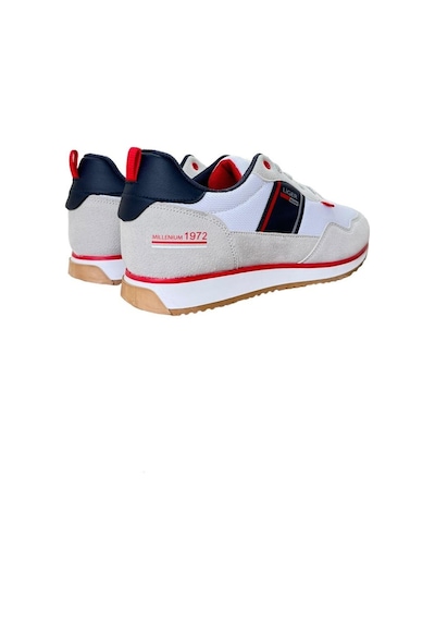 Erkek Günlük Sneaker Spor Ayakkabı Beyaz - Lacivert-Beyaz - Lacivert