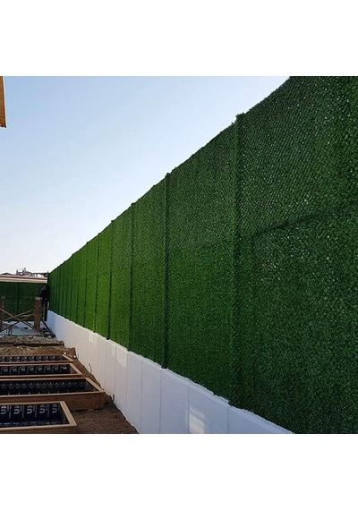Çim Çit Uv Korumalı 1.6 Mm Pvc Tel 120 Cm Yeşil