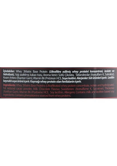 Line Whey 3 Matrix 2300 Gr Çikolata Aromalı Ahududu