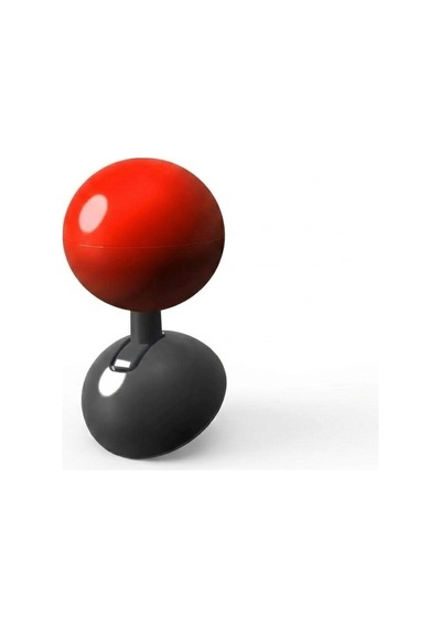 Bilardo Topu Tasarımlı Metal Start Stop Düğmesi Kırmızı
