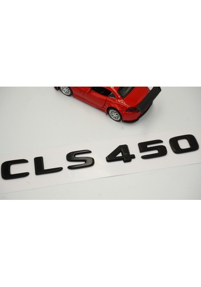 CLS 450 Bagaj Parlak Siyah ABS 3M 3D Yazı Logo