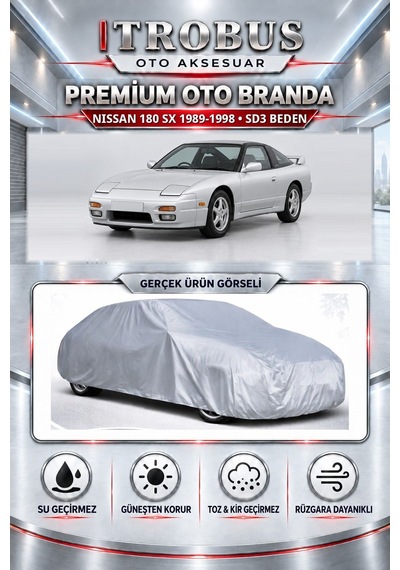 Nissan 180 Sx 1989-1998 Uyumlu Premium Araba Brandası Oto Branda Sd3 Beden