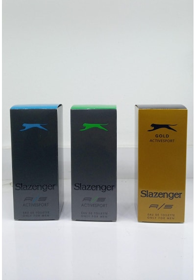 Slazenger Erkek Parfum Gold + Mavi + Yeşil Erkek Parfüm EDT 3 x 125 ML