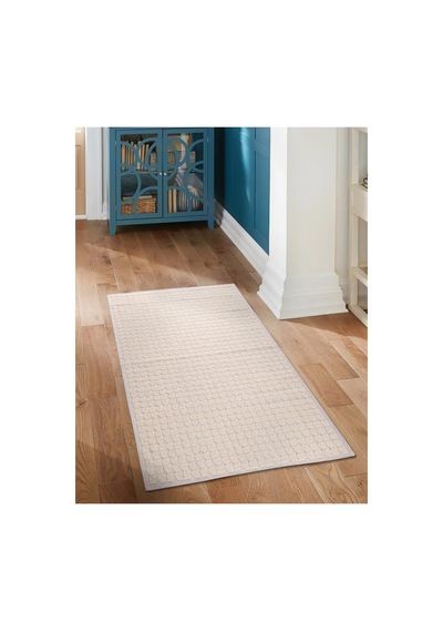 Koton Bukle Kilim Lateks Taban 50x80/60x100/80x120/80x150/120x180/160x240-1060 Krem