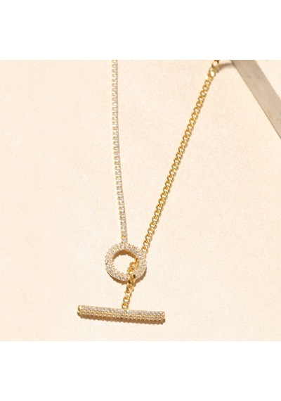 April Kolye 719051 Gold Gümüş