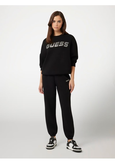 Guess Cecilia Kadın Sweatshirt V4bq15k7uw2 Siyah