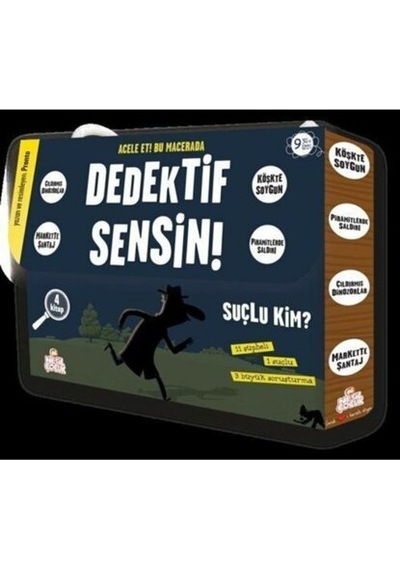 Dedektif Sensin! (4 Kitap Set)