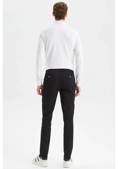 Nautica Nautıca Erkek Slim Fit Chıno Pantolon Siyah