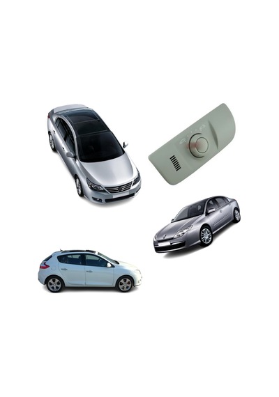 Renault Megane Iıı Laguna Iıı Latitude Sunroof Düğmesi Çerçeveli