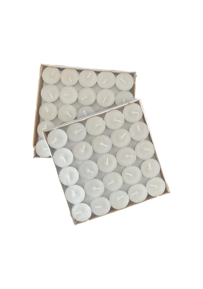 Sözen Mum Tealight 100'lü , Paket, Doğum Günü, Parti Mumue Beyaz