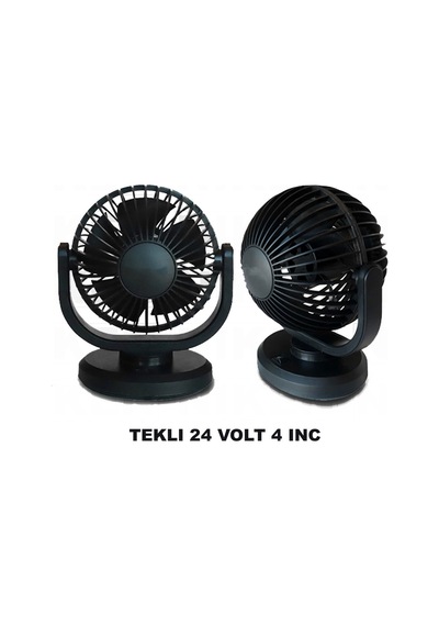 Beyaztuning 24 Volt Tek Başlı 4Inç Araç Içi Fan Oto Vantilatör