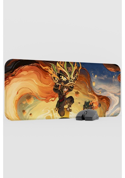 Gaming Genshin Impact Anime Gacha V5 - 70x30 Xl Gaming Mouse Pad Fare Altlığı