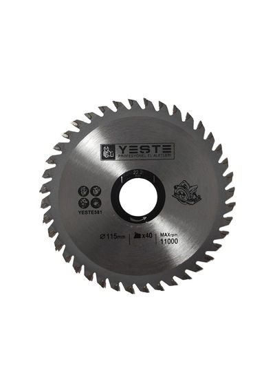 Ahşap ve Sunta Kesici Testere 115 mm YESTE581