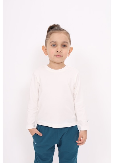 Toontoy Kids Toontoy Unisex Çocuk Tişört Ekru