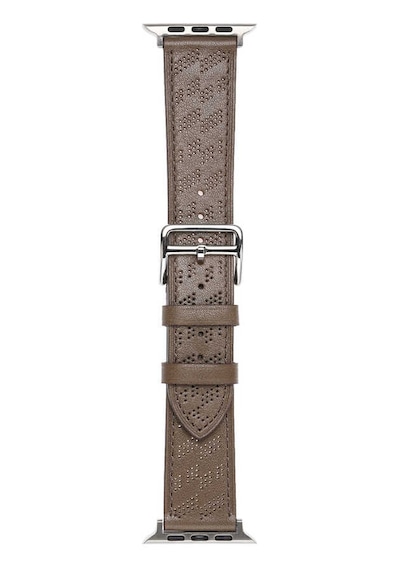 Watch 38mm Uyumlu Krd-76 Pu Deri Kordon Strap Kayış Mkst- Lacivert