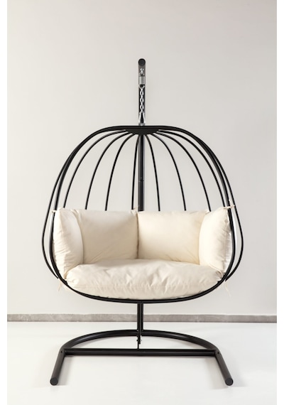 Maxi-cosi Scollection Çift Kişilik Bahçe Salıncağı Balkon Salıncağı, Hamak Salıncak Krem