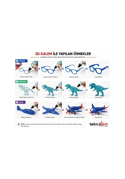 Vakumlu Pla Filament 20 Renk 5 Metre Toplam 100m. Karışık Renkler