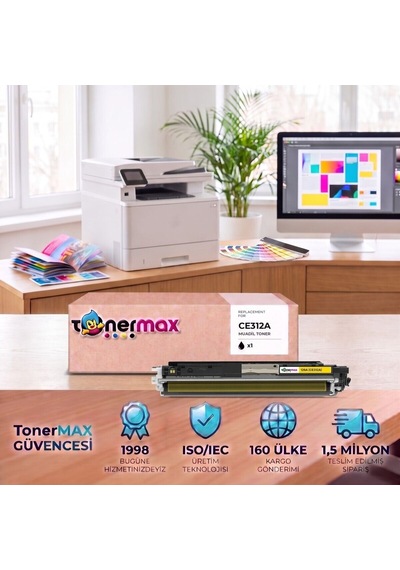 Hp Laserjet Pro 200 Color Mfp M275nw Ce312a Sarı Muadil Toner Çipli