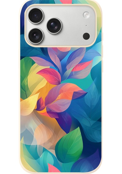 İphone 17 Pro Max Uyumlu Yumuşak Dalgalı Baskılı Silikon Kılıf