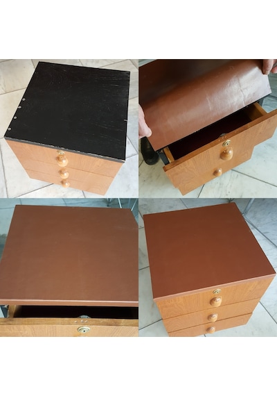 Yapışkanlı Suni Deri 45X100 Cm.8 Renk Seçenekli Folyo Değil