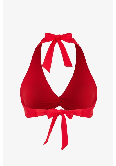Penti Kırmızı New Üçgen Twist Bikini Üstü