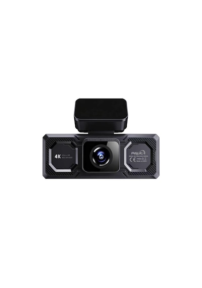 Paul Lens 360pro 4k Yapay Zekalı 4 Göz Araç Kamerası, Ön Arka Plaka Okuma Sağ Sol Balık Gözü Geniş Açılı, Gps Harita, Adas, 5g Wi-fi, Hız Göstergeli