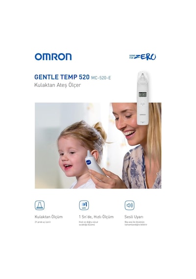 Omron Gentle Temp 520 Kulaktan Ateş Ölçer