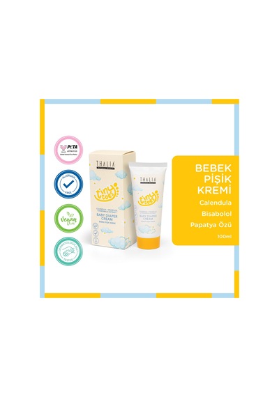 Thalia Calendula & Papatya Özlü Bebek Pişik Kremi 100ml