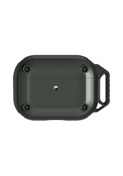 Apple Uyumlu AirPods Pro 2 2.nesil Asgard Kılıf - Koyu Yeşil Arka Kapak