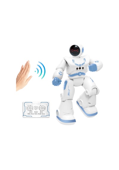 Uzaktan Kumandalı Şarjlı Sesli Işıklı Sensörlü Full Fonksiyon Robot Smart