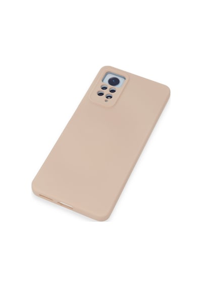Newface Xiaomi Redmi Note 12 Pro 4g Kılıf Nano İçi Kadife Silikon - Pudra pudra