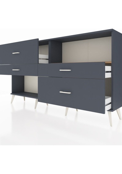 Arges Konsol Tek Raflı 4 Çekmeceli 176x30x99 Antrasit-çam/antras Antrasit-çam/antrasit Arges Konsol Tek Raflı 4 Çekmeceli 176x30x99 Antrasit-çam/antras Antrasit-çam/antrasit