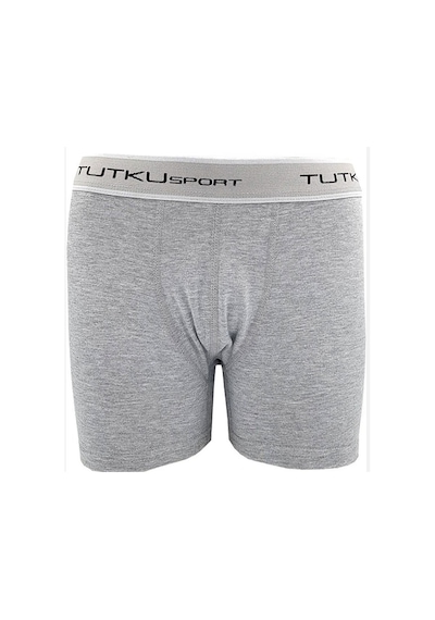 Tutku Elastan Spor Boxer 6'lı Paket Ter 0400 Gri