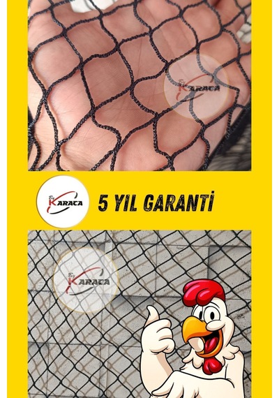 1.7x16 Metre Kuş Filesi Ları - 2x2 Göz Aralıklı