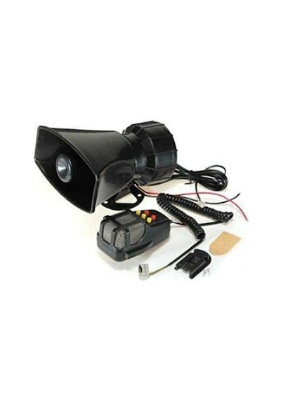 Carub 3 Sesli 12V-40W Mikrafanlu Siren