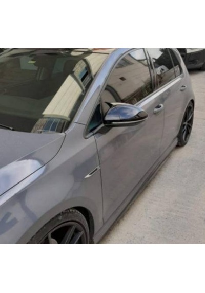 Vw Golf 7 7.5 Batman Yarasa Ayna Kapağı Piano Black Abs Plastik