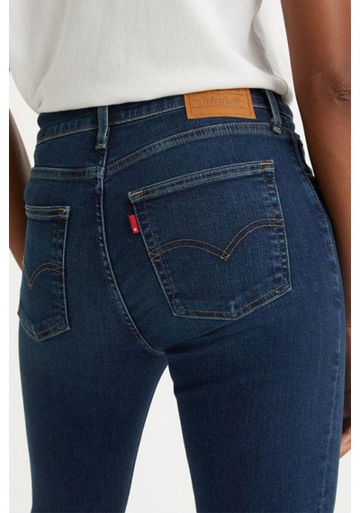 Levi's 724 Yüksek Belli Düz Kot Pantolon-1596 Mavi