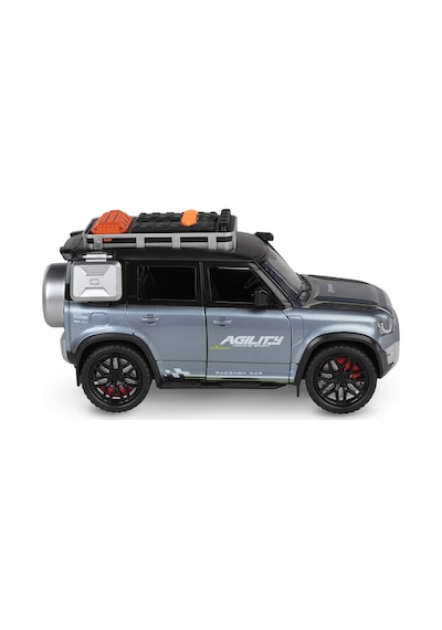 Vardem Kutulu Sürtmeli Işıklı Müzikli Off-road Lüks Araba - Gri