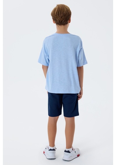 U.s. Polo Assn. Erkek Çocuk Mavi Bermuda Takım Us2444-c-v1 Mavi U.s. Polo Assn. Erkek Çocuk Mavi Bermuda Takım Us2444-c-v1 Mavi