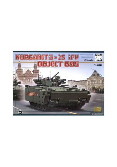 Panda 35023, 1/35 Kurganets-25 Ifv Object 695 Plastik Maketi
