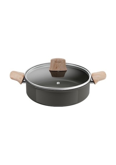 Renew Ceramic Kısa Tencere - 24 Cm Gri