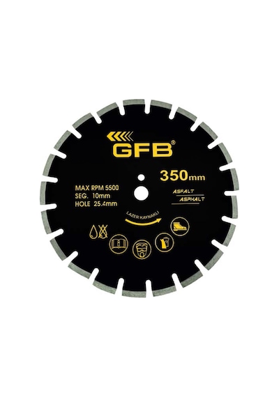 Elmas Daire Testere 230x30mm 40 Diş GFB2375