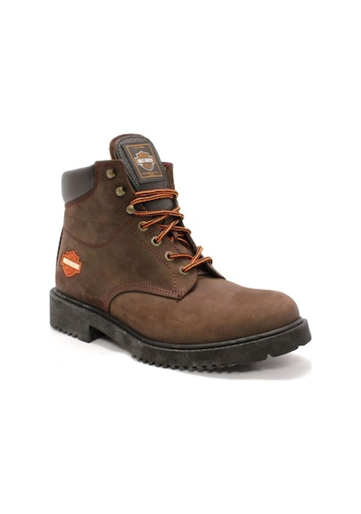 Harley Davidson 556 Mid Dark Brown Nubuk Erkek Bot