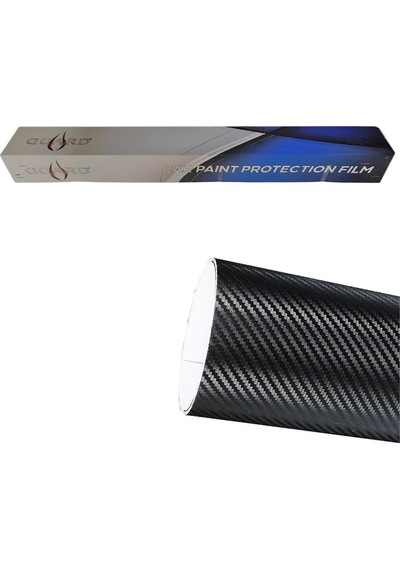 Guard 5d Karbon Kaplama Folyo Eko 152 Cm X 15 Mt Siyah 3 Katman-200 Micron/7,5mil