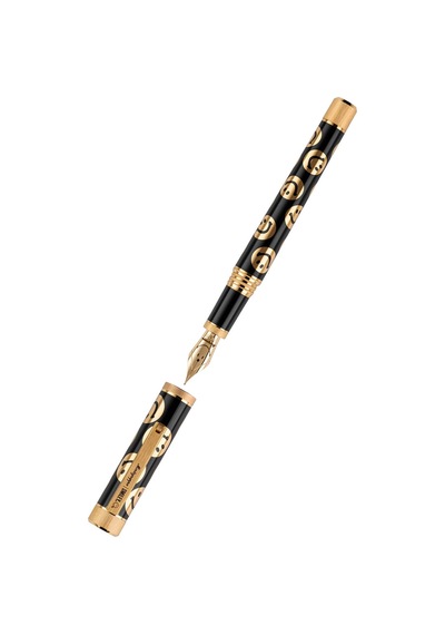 Montegrappa Smiley Heritage Collection Get Happy Dolma Kalem - Altın