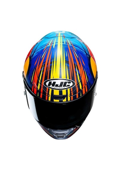 Hjc Rpha1 Red Bull Jerez Gp MC21SF Kapalı Kask Mavi